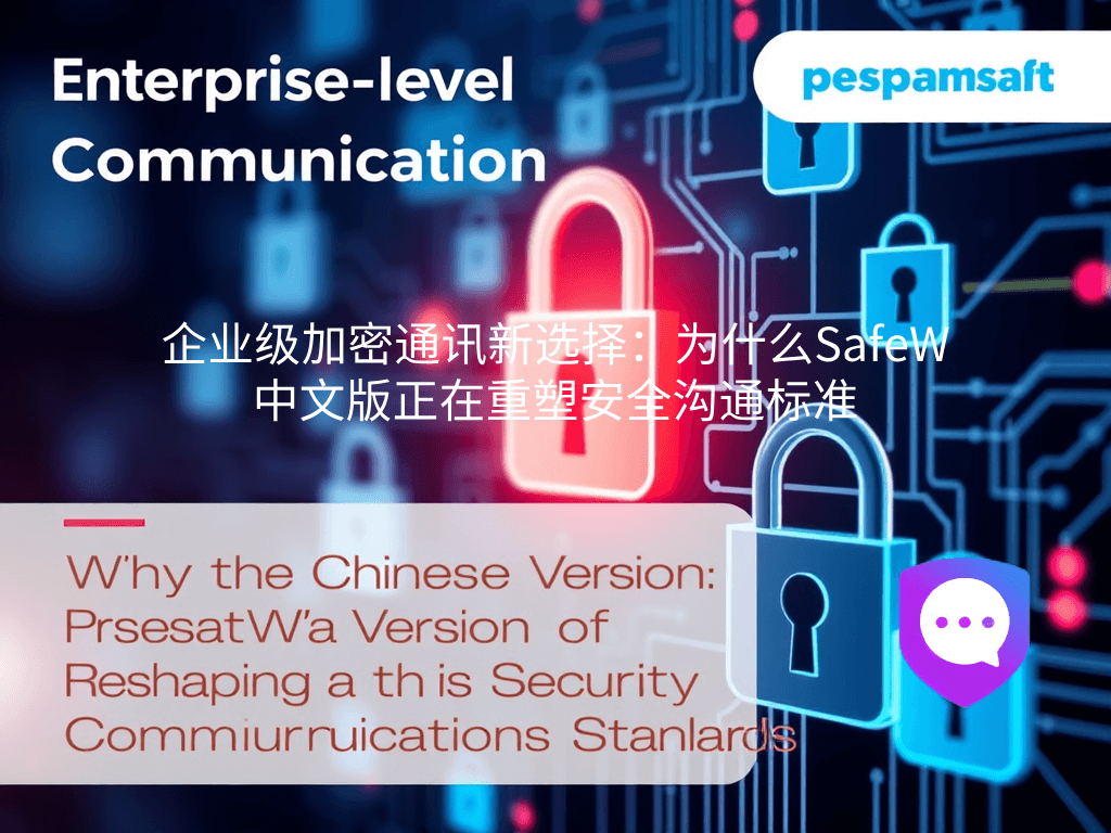 企业级加密通讯新选择：为什么SafeW中文版正在重塑安全沟通标准